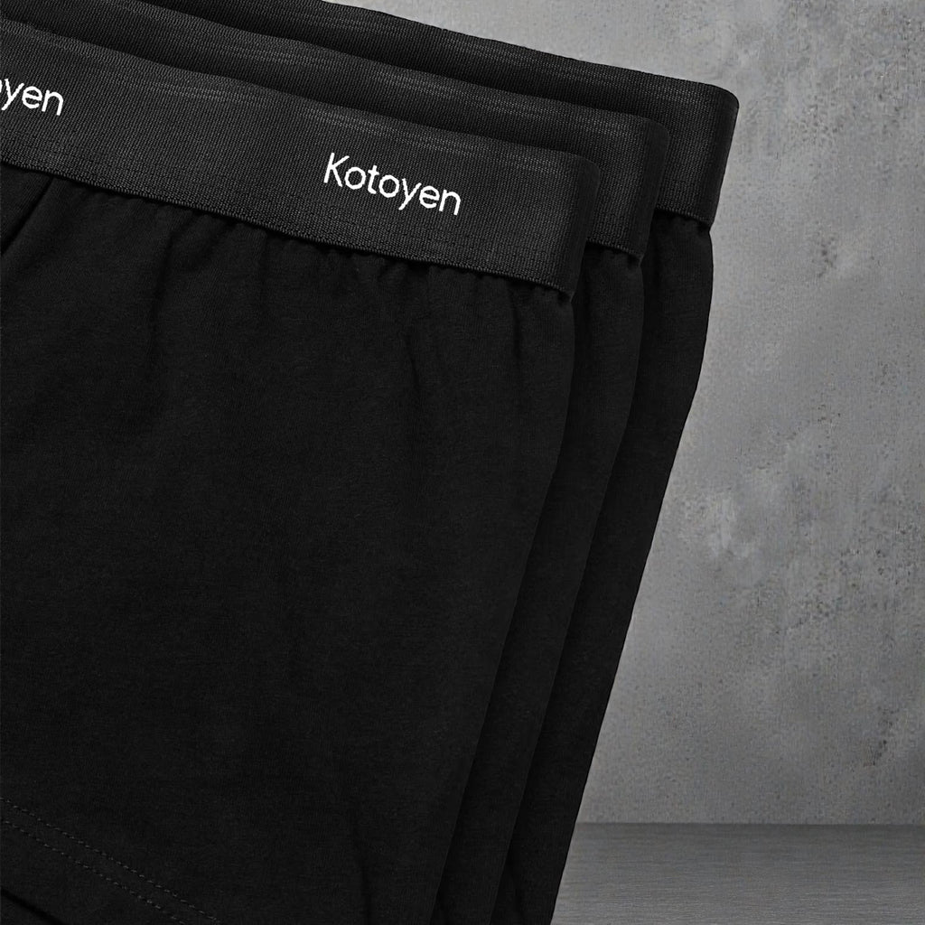 Kotoyen 3 Pack Trunks - Classic Fit Black