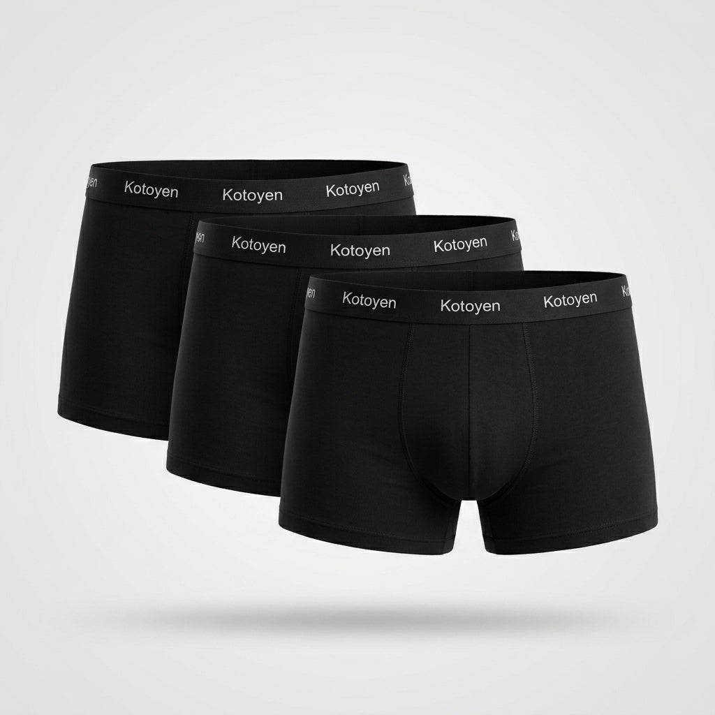 Kotoyen 3 Pack Trunks - Classic Fit Black