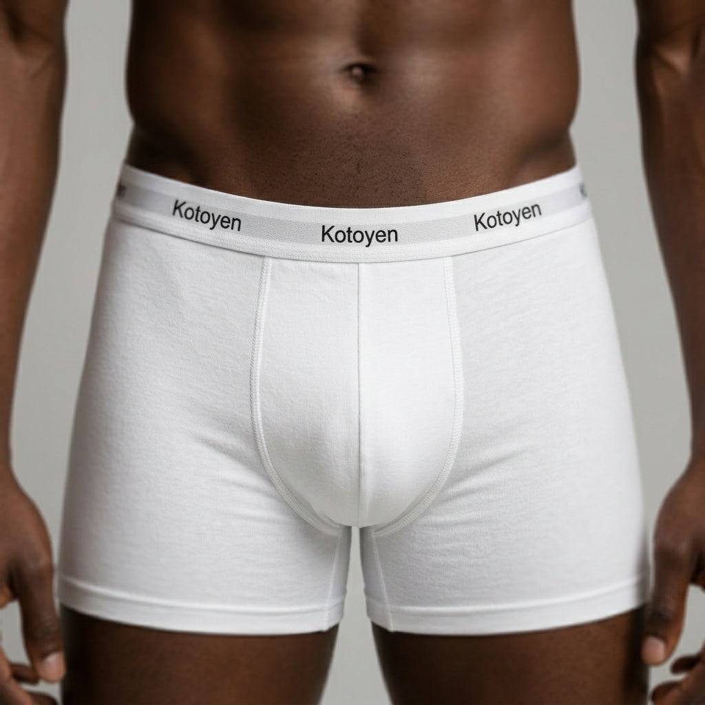 Kotoyen 3 Pack Boxer briefs - Classic Fit White