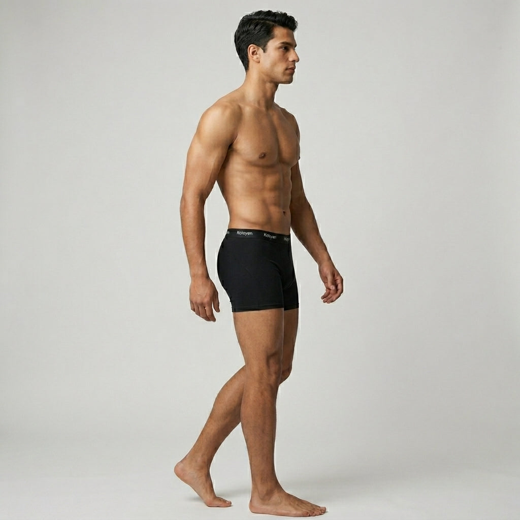 Kotoyen 3 Pack Boxer Briefs- Classic Fit Mixed