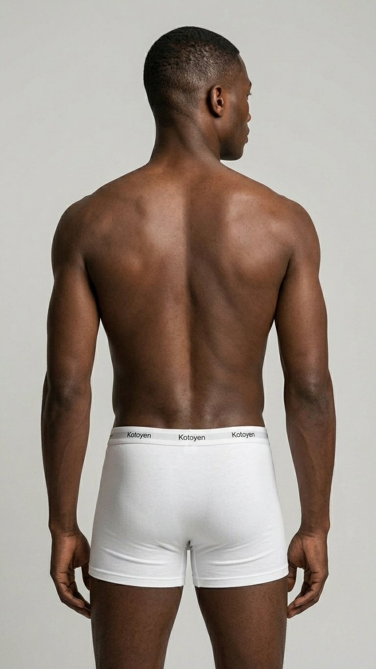 Kotoyen 3 Pack Boxer briefs - Classic Fit White